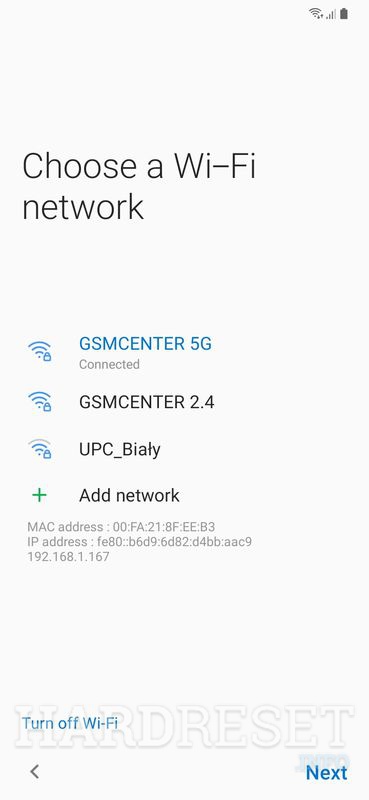 where do i find the mac address for the samsung galaxy grand prime